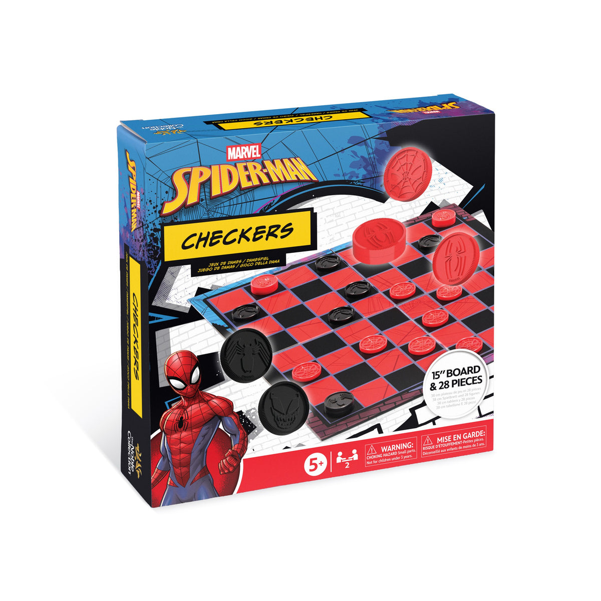 Zdjęcie produktu Spider-Man - Gra szachowa Checkers