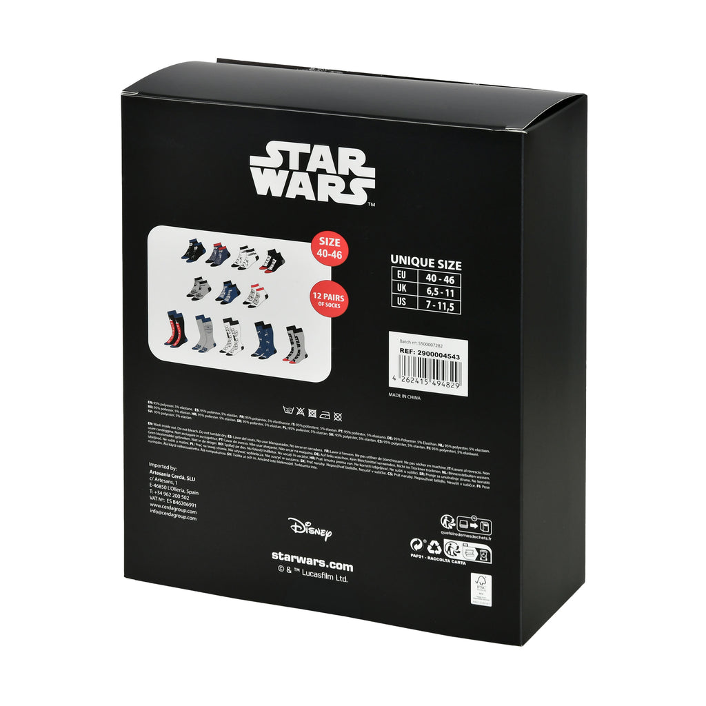 Produktbild Star Wars - Darth Vader Socken Adventskalender - 40-46