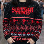 Zdjęcie produktu Stranger Things - Sweter z dzianiny Demogorgon