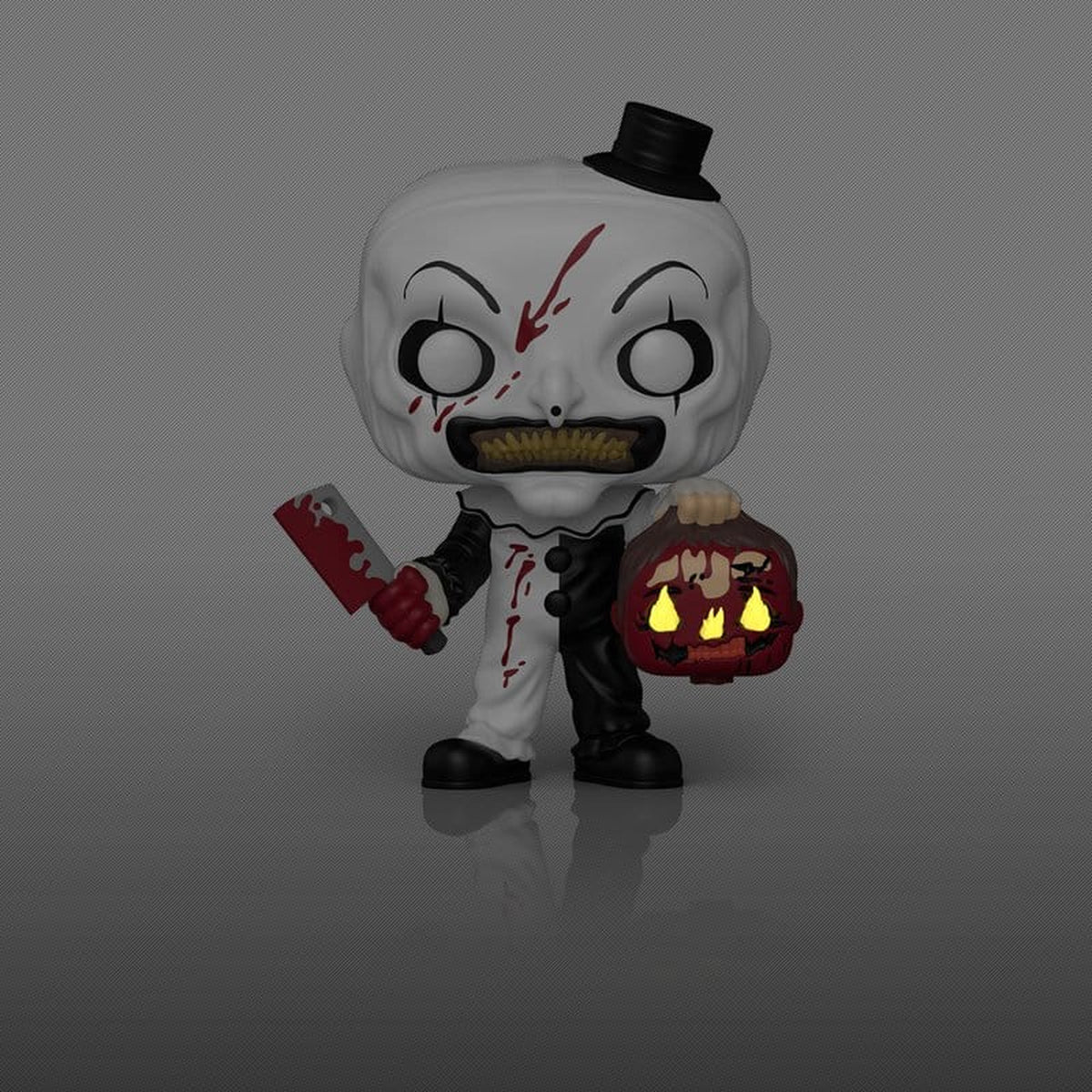 Zdjęcie produktu Terrifier - Figurka Funko Pop Art z głową świecąca w ciemności