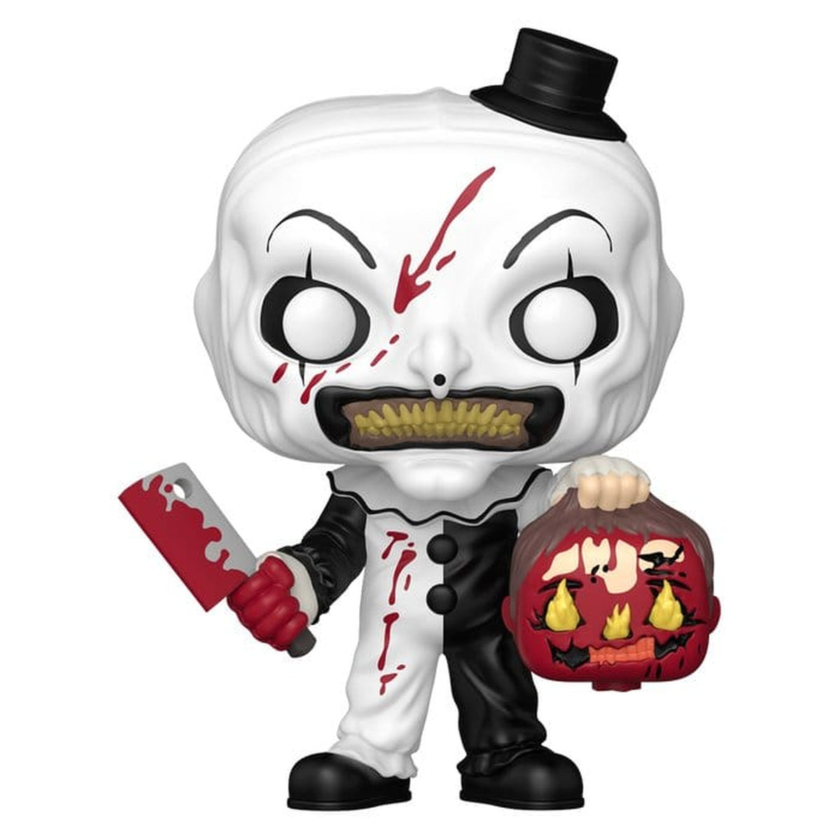 Zdjęcie produktu Terrifier - Figurka Funko Pop Art z głową świecąca w ciemności