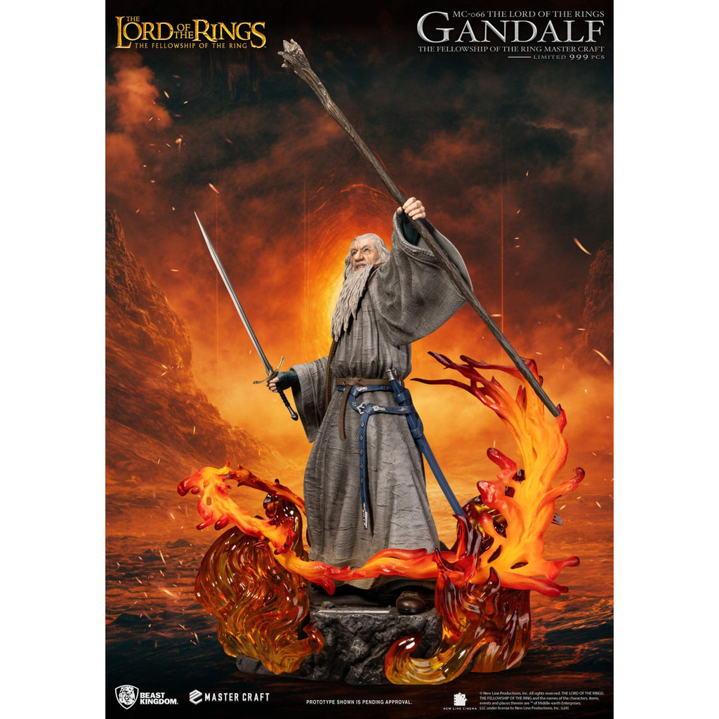 Zdjęcie produktu Władca Pierścieni - Figurka Master Craft Gandalf 58 cm