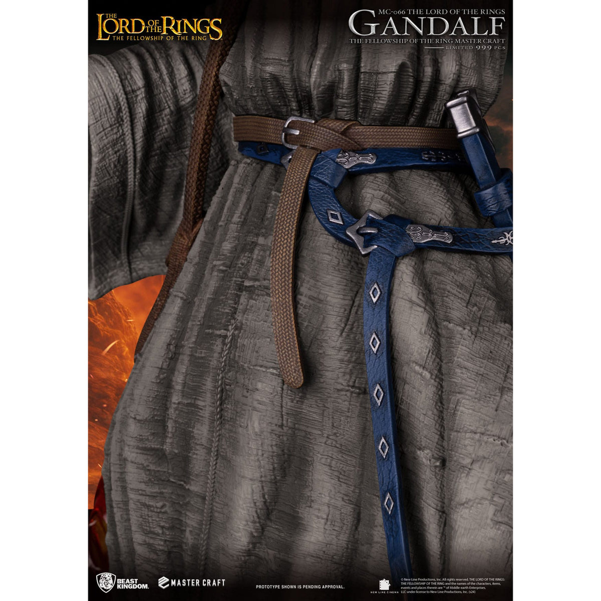Zdjęcie produktu Władca Pierścieni - Figurka Master Craft Gandalf 58 cm