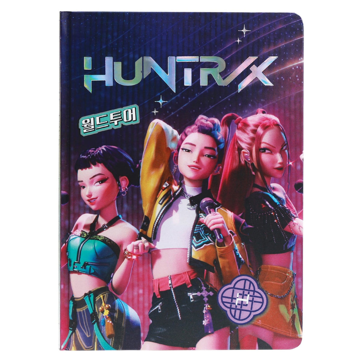 Zdjęcie produktu KPop Demon Hunters Notatnik A5 Huntr/x