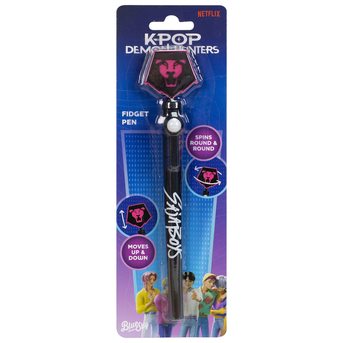 Zdjęcie produktu KPop Demon Hunters Długopis Fidget Saja Boys