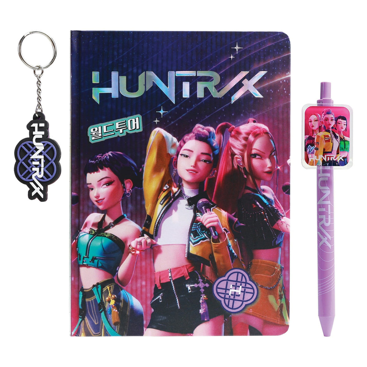 Zdjęcie produktu KPop Demon Hunters Zestaw prezentowy z notesem Huntr/x