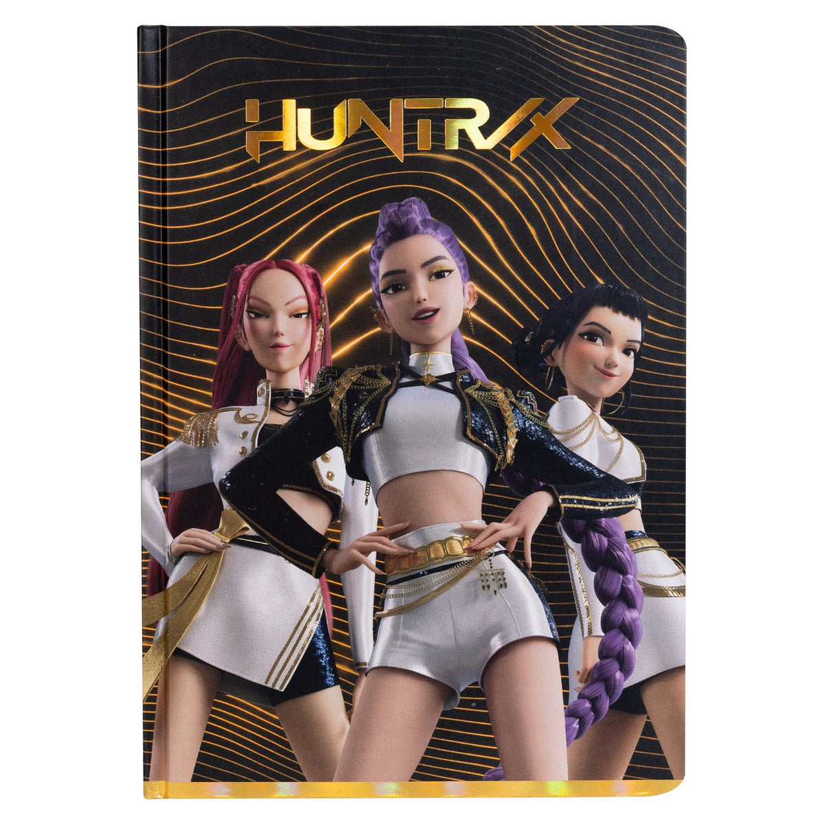 Zdjęcie produktu KPop Demon Hunters Notes A5 Golden