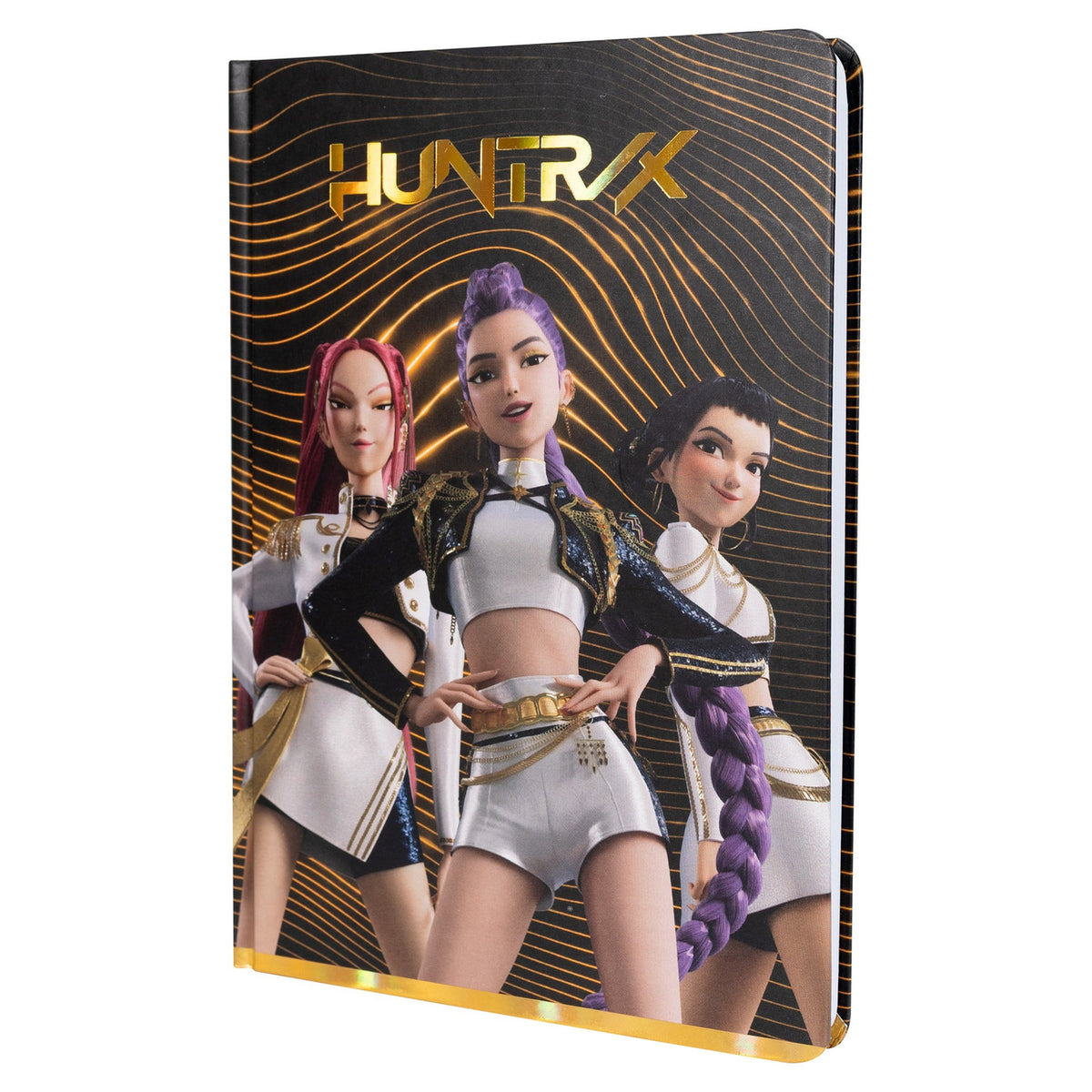 Zdjęcie produktu KPop Demon Hunters Notes A5 Golden