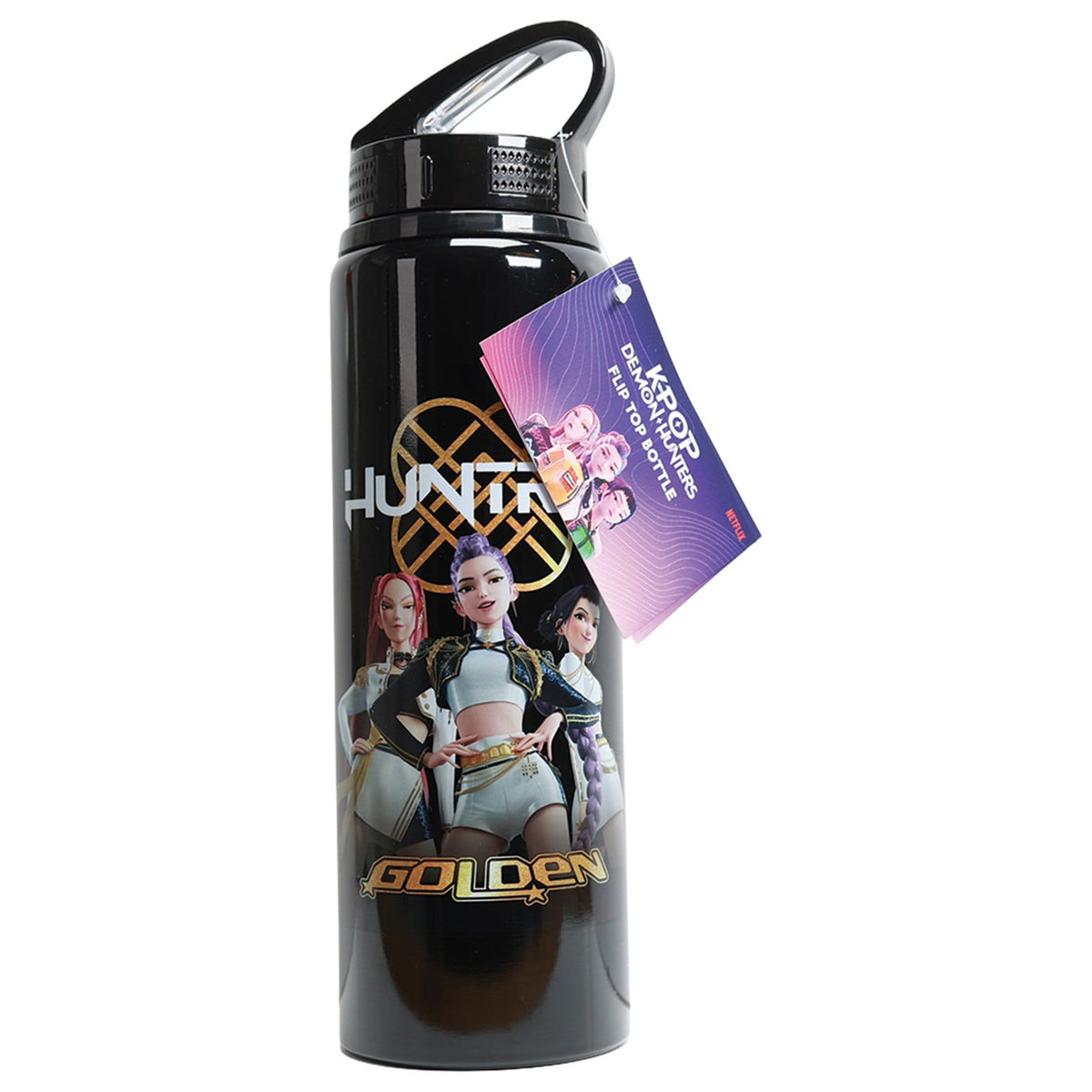Zdjęcie produktu Bidon KPop Demon Hunters Golden z zamknięciem flip top