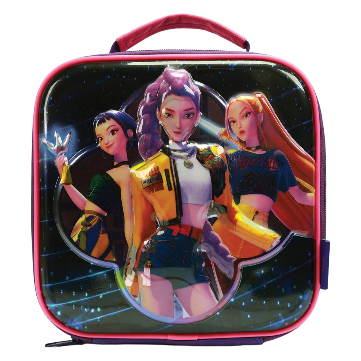 Zdjęcie produktu KPop Demon Hunters Torba śniadaniowa 3D Huntr/x