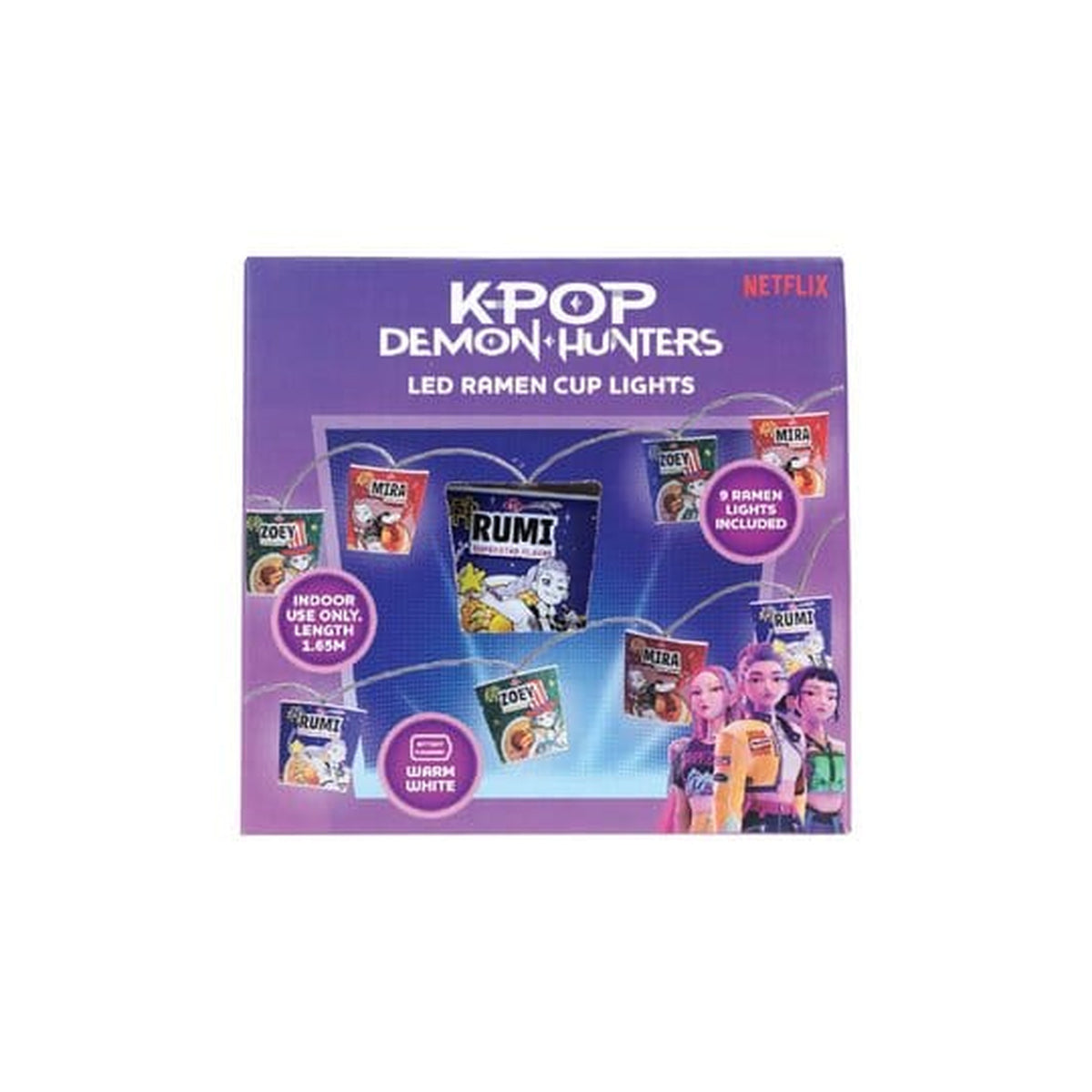 Zdjęcie produktu Girlanda świetlna Ramen KPop Demon Hunters