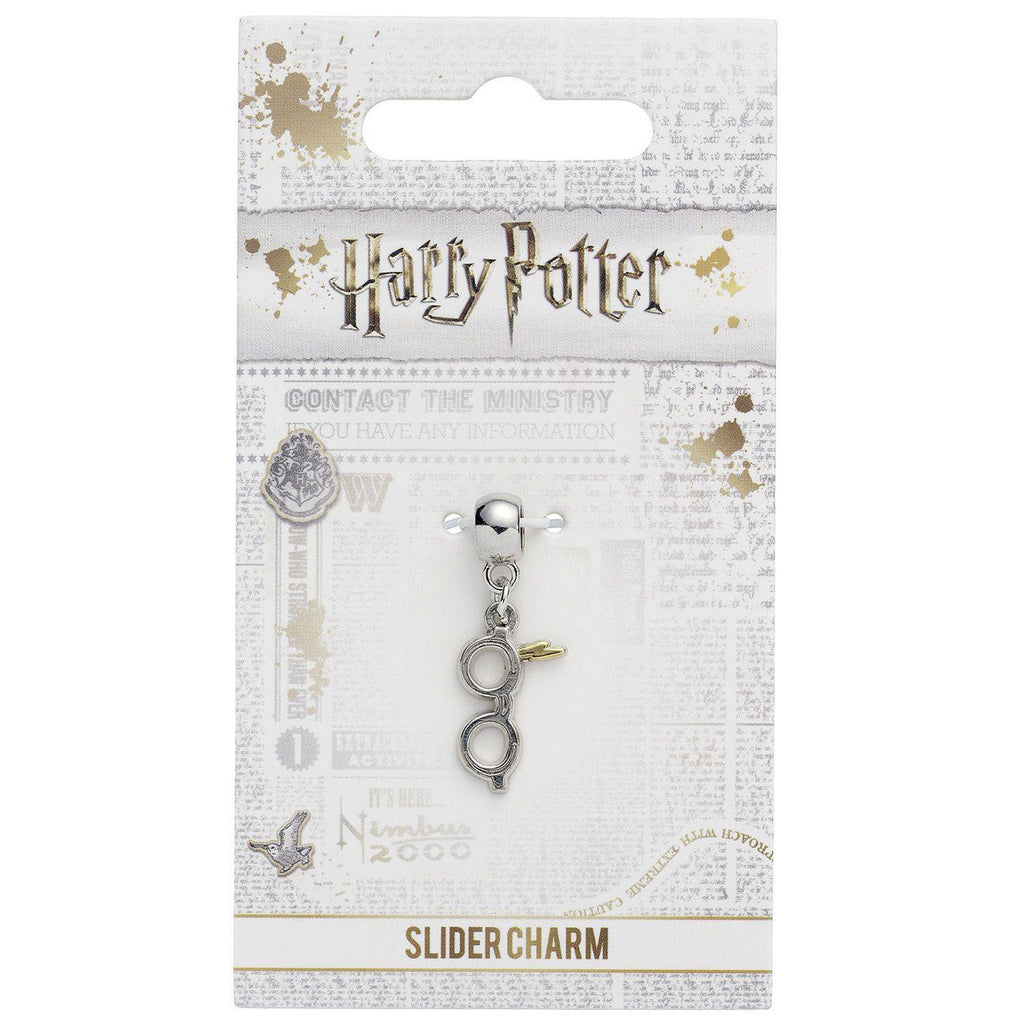 Zdjęcie produktu Zawieszka Harry Potter błyskawica z okularami (posrebrzana)