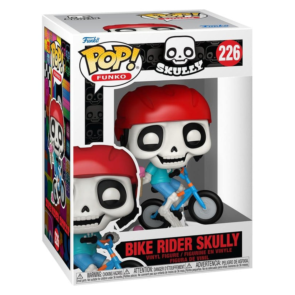 Product image Funko Legacy POP! Icons Vinyl Figure Bike Rider Skully 9 cm