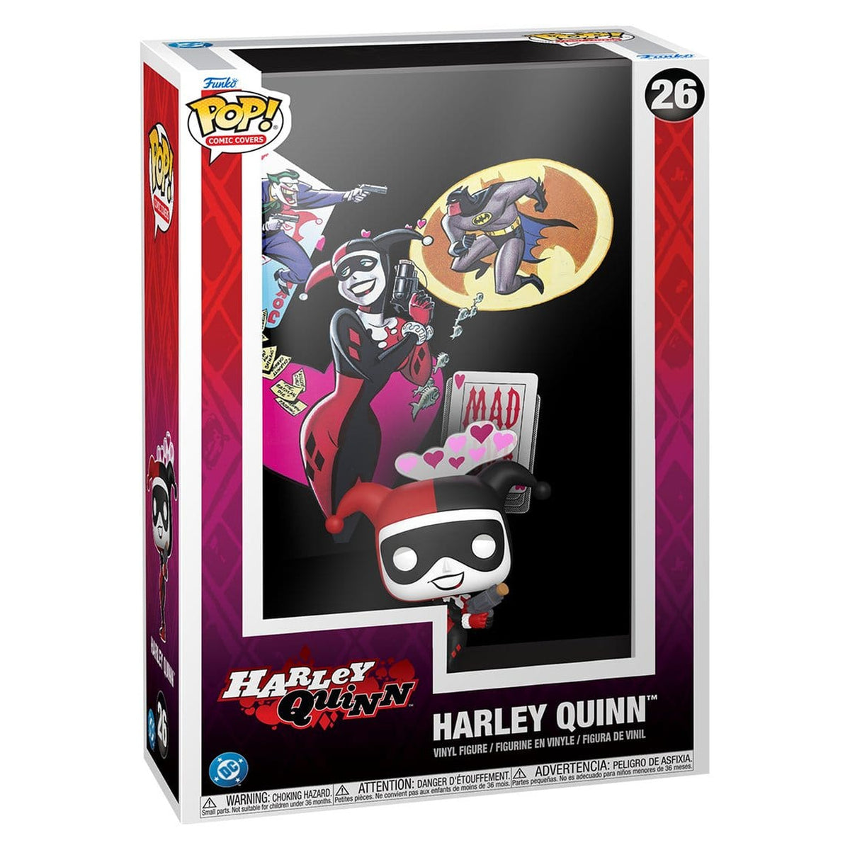 Zdjęcie produktu DC Comics POP! Comic Covers figurka winylowa Harley Quinn 9 cm