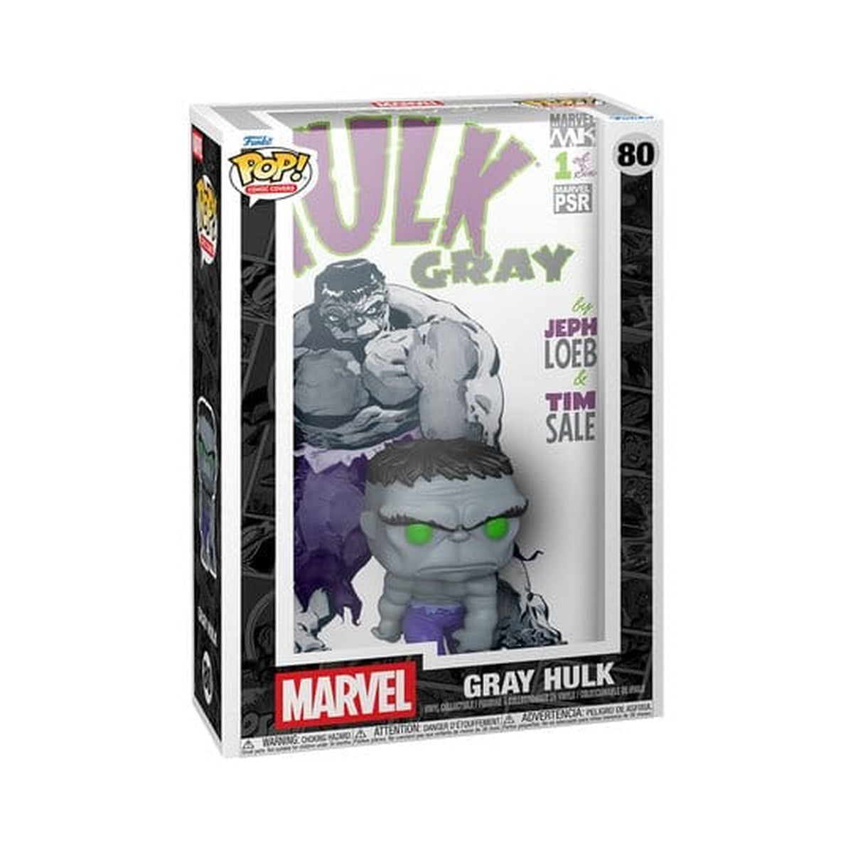 Zdjęcie produktu Marvel POP! Comic Covers figurka winylowa Gray Hulk 9 cm