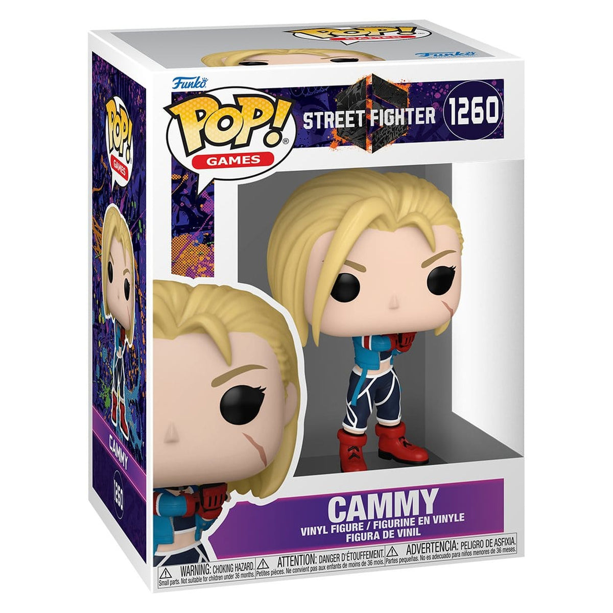 Zdjęcie produktu Street Fighter 6 POP! Games Figurka winylowa Cammy 9 cm