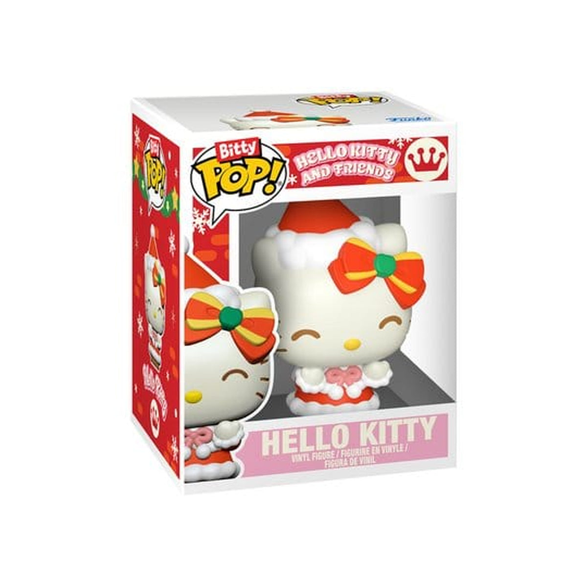 Zdjęcie produktu Figurka winylowa Hello Kitty Bitty POP! Towns Holiday - Merry