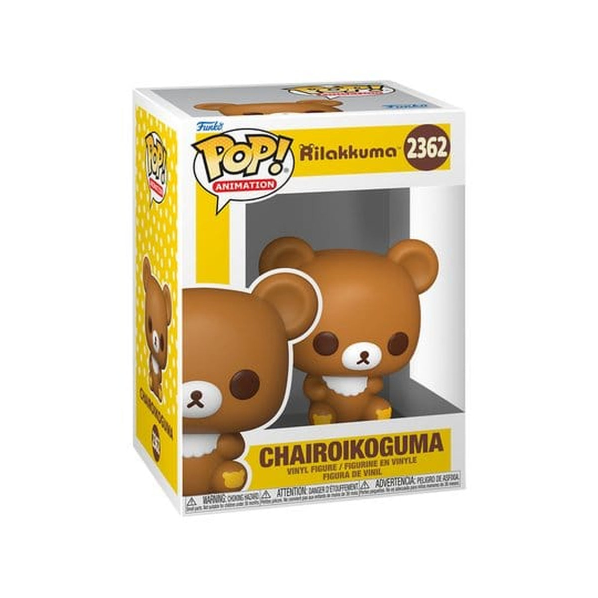 Zdjęcie produktu Rilakkuma POP! Animation Figurka winylowa Chairoikoguma 9 cm