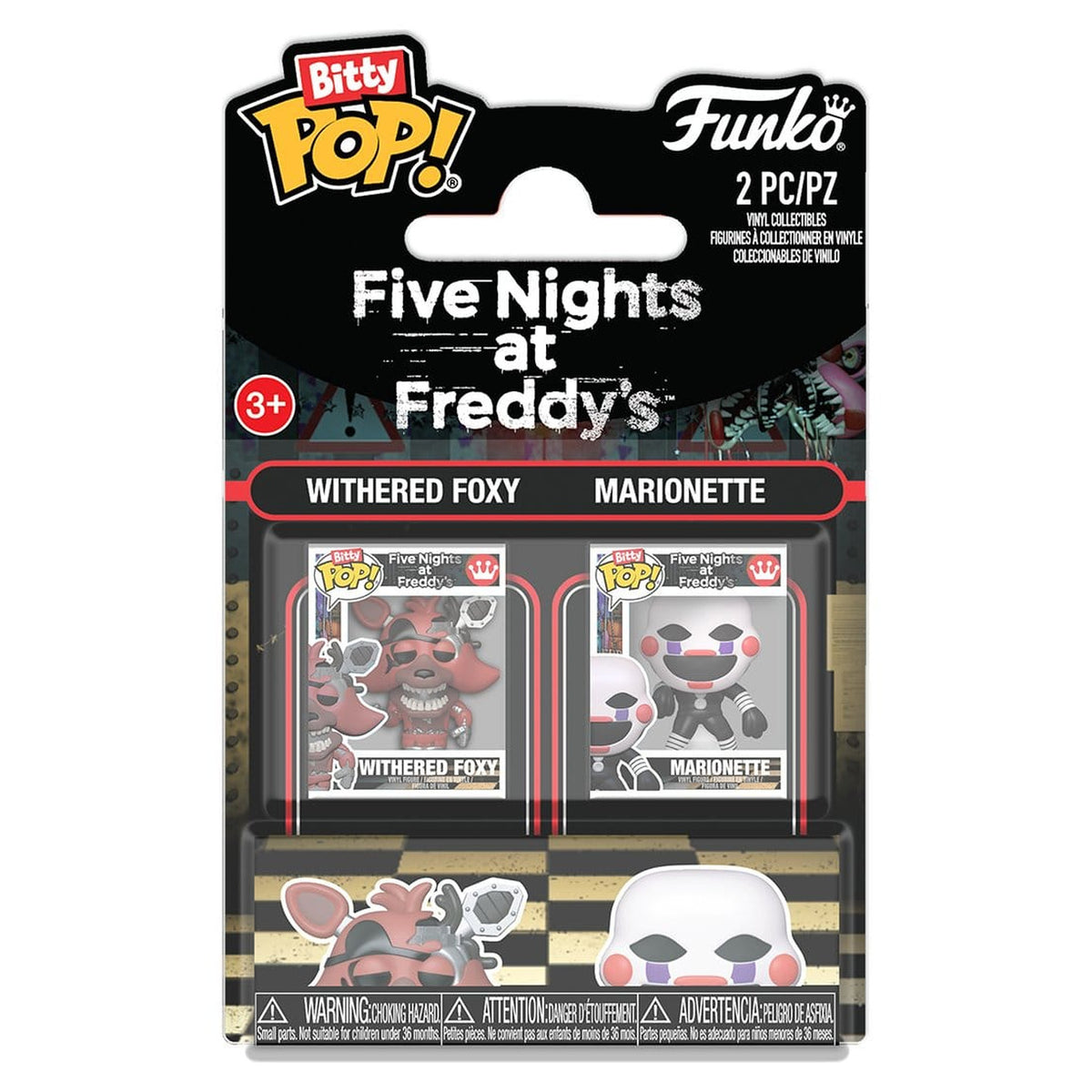 Zdjęcie produktu Five Nights at Freddy's Bitty POP! Winylowe figurki - zestaw 2 szt.