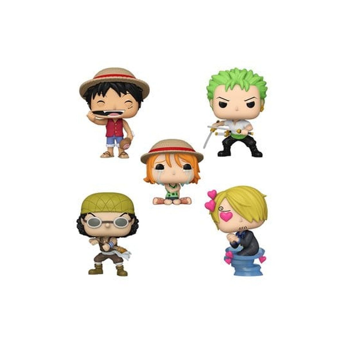 Zdjęcie produktu One Piece figurki POP! winylowe zestaw 5 szt. Black Friday Bundle 9