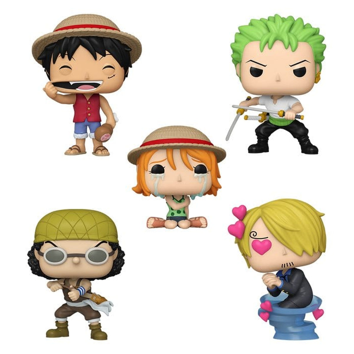 Zdjęcie produktu One Piece figurki POP! winylowe zestaw 5 szt. Black Friday Bundle 9