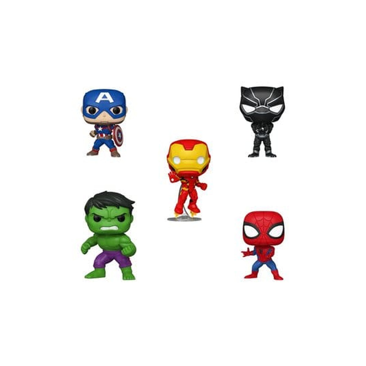 Zdjęcie produktu Marvel - zestaw Black Friday 5 figurek POP! winylowych 9 cm