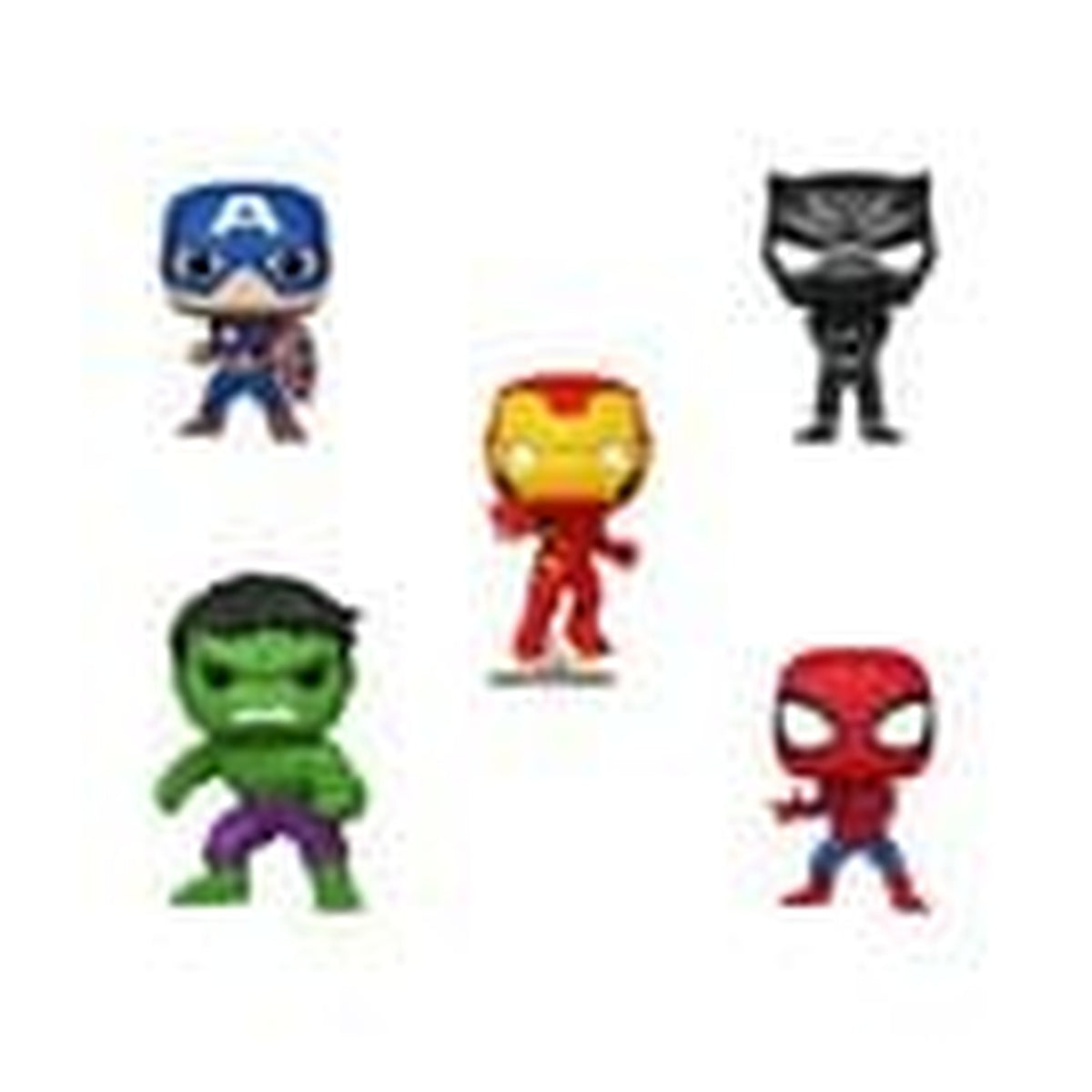 Zdjęcie produktu Marvel - zestaw Black Friday 5 figurek POP! winylowych 9 cm