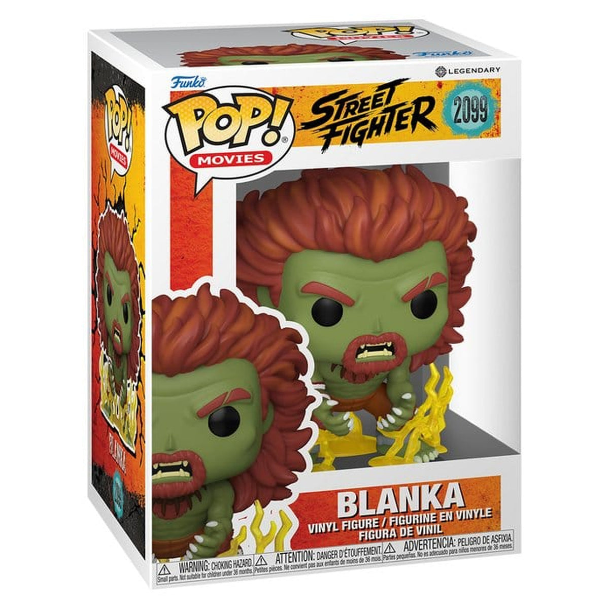 Zdjęcie produktu Street Fighter (2026) POP! Movies Figurka winylowa Blanka 9 cm