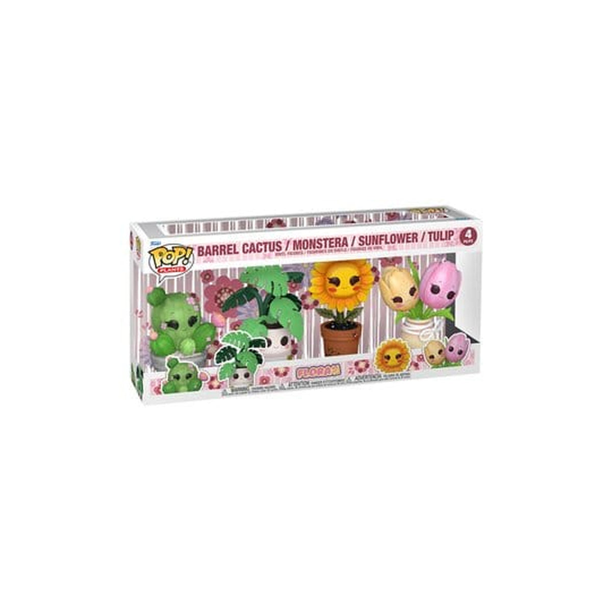 Zdjęcie produktu Flora POP! Winylowe figurki Flora Black Friday zestaw 4 szt. 9 cm