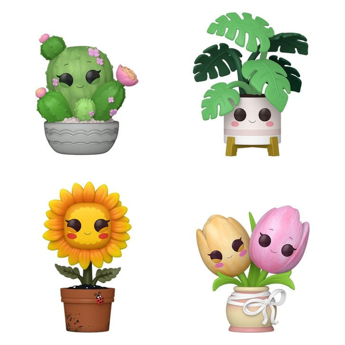 Zdjęcie produktu Flora POP! Winylowe figurki Flora Black Friday zestaw 4 szt. 9 cm
