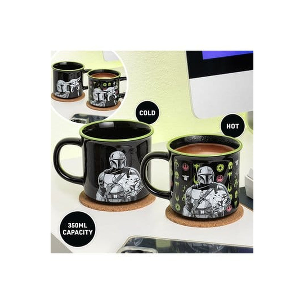Produktbild Star Wars: The Mandalorian Tasse mit Thermoeffekt