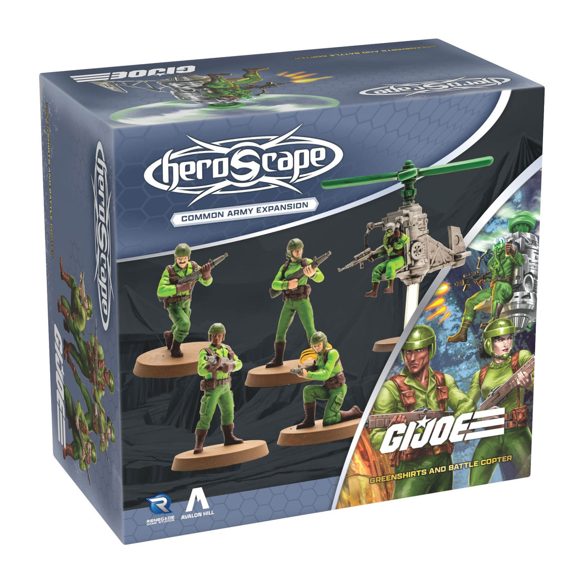 Produktbild G.I.Joe Heroscape Armeeerweiterung Greenshirts & Battle