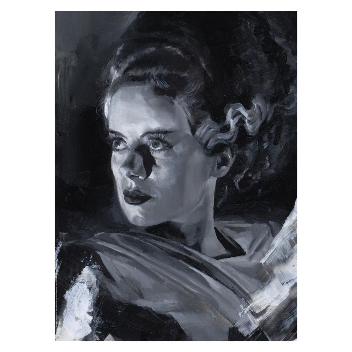 Produktbild Frankensteins Braut Kunstdruck Bride of Frankenstein by