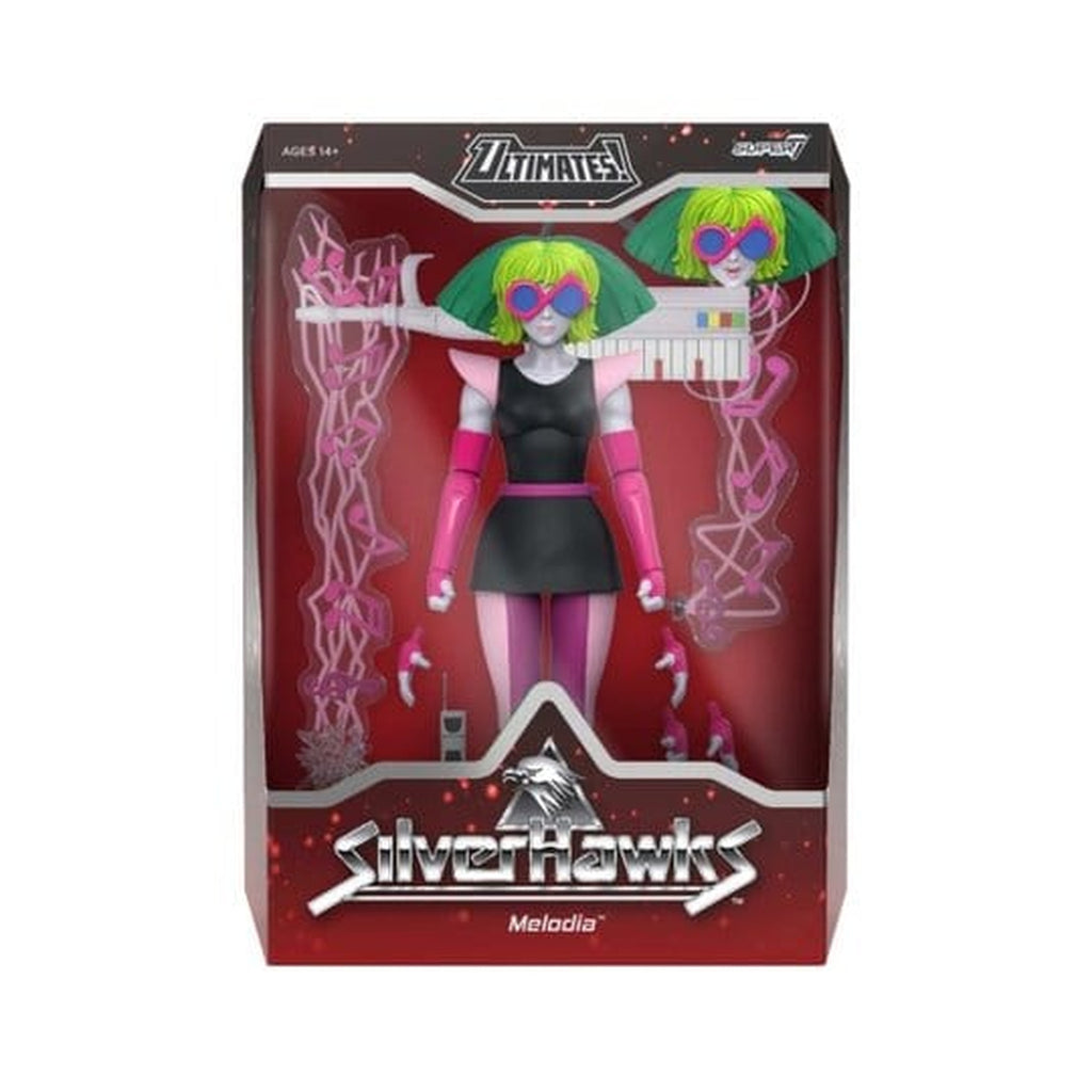 Produktbild Silverhawks Ultimates Actionfigur Wave 07 Melodia (Toon)