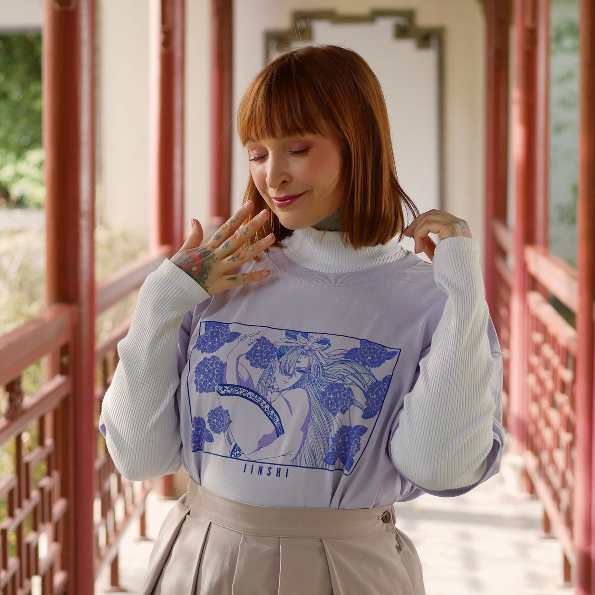 Zdjęcie produktu T-shirt Jinshi Dancing dla fanów Pamiętników aptekarki