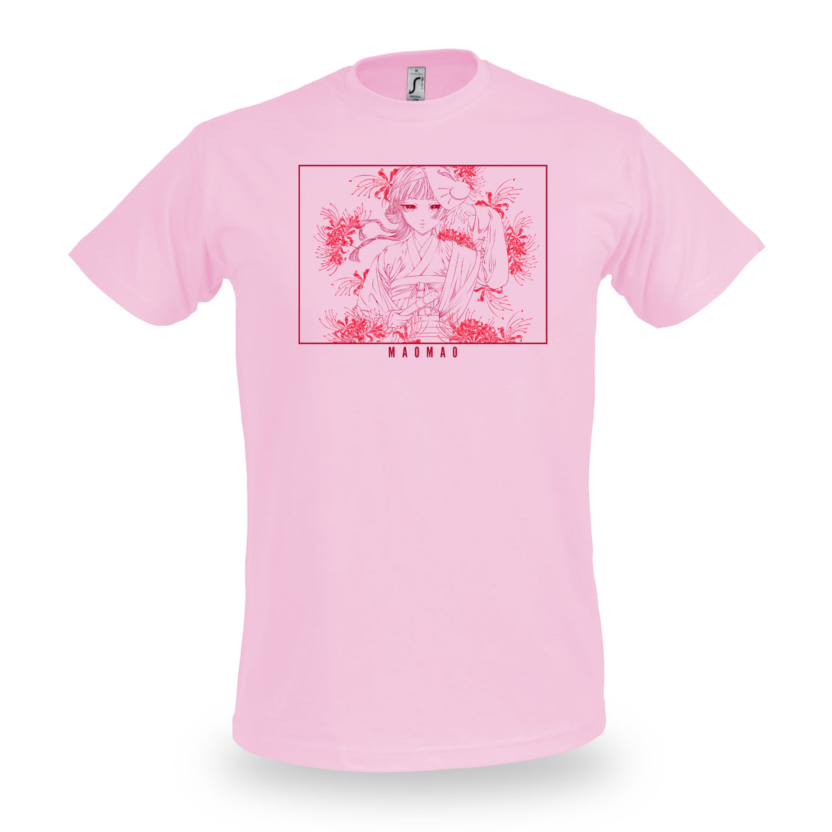 Zdjęcie produktu T-shirt Maomao Flowers dla fanów Pamiętnika aptekarki