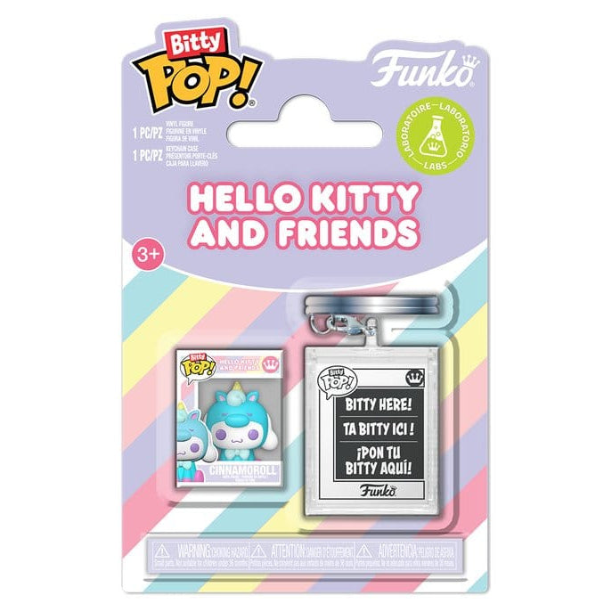 Zdjęcie produktu Sanrio - Cinnamoroll Funko Bitty Pop i akrylowa zawieszka charm