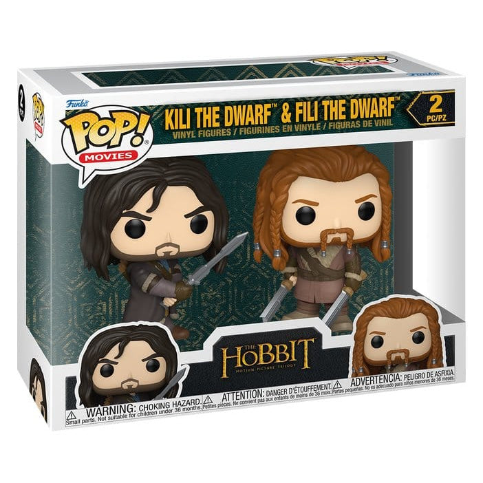 Zdjęcie produktu Hobbit - Zestaw 2 figurek Funko Pop Kili i Fili