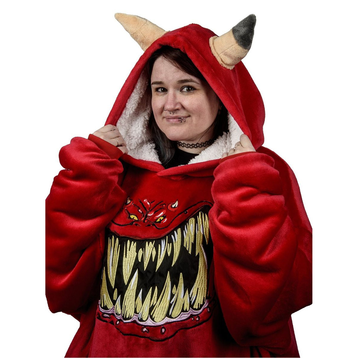 Zdjęcie produktu Warhammer 40 000 - Oversize'owa bluza z kapturem Czerwony Squig