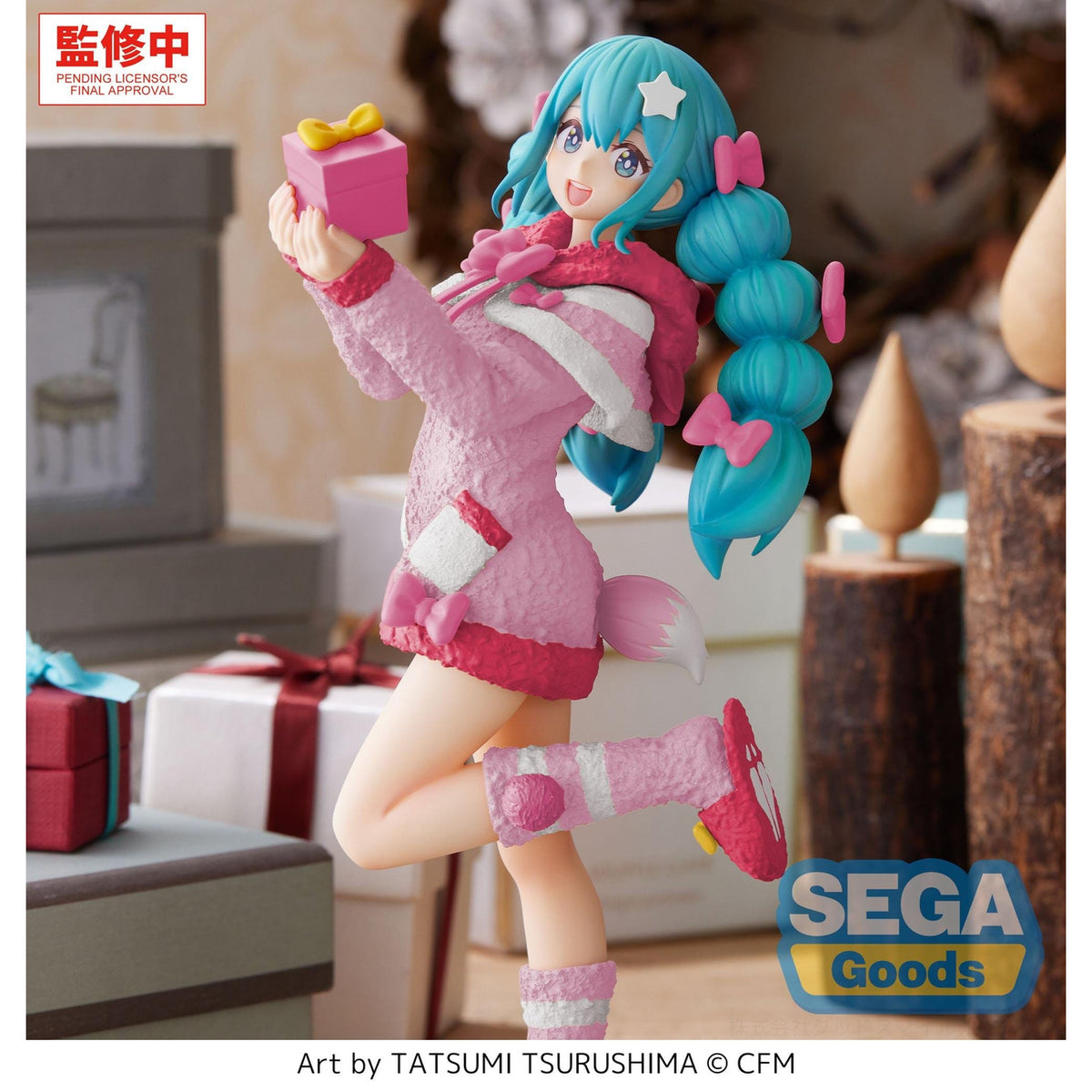 Zdjęcie produktu Hatsune Miku - Figurka świąteczna Mokomoko