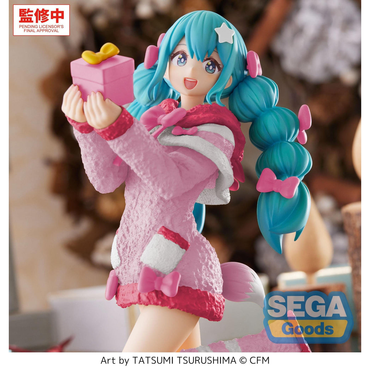 Zdjęcie produktu Hatsune Miku - Figurka świąteczna Mokomoko