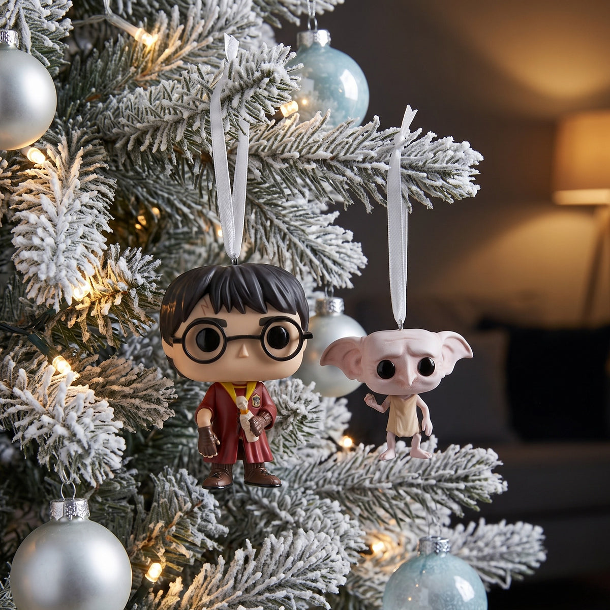 Zdjęcie produktu Harry Potter - Ozdoba choinkowa Dobby i Harry