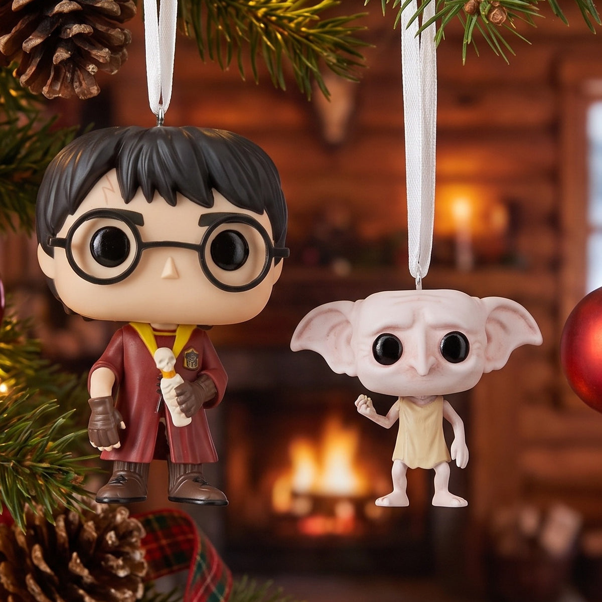 Zdjęcie produktu Harry Potter - Ozdoba choinkowa Dobby i Harry