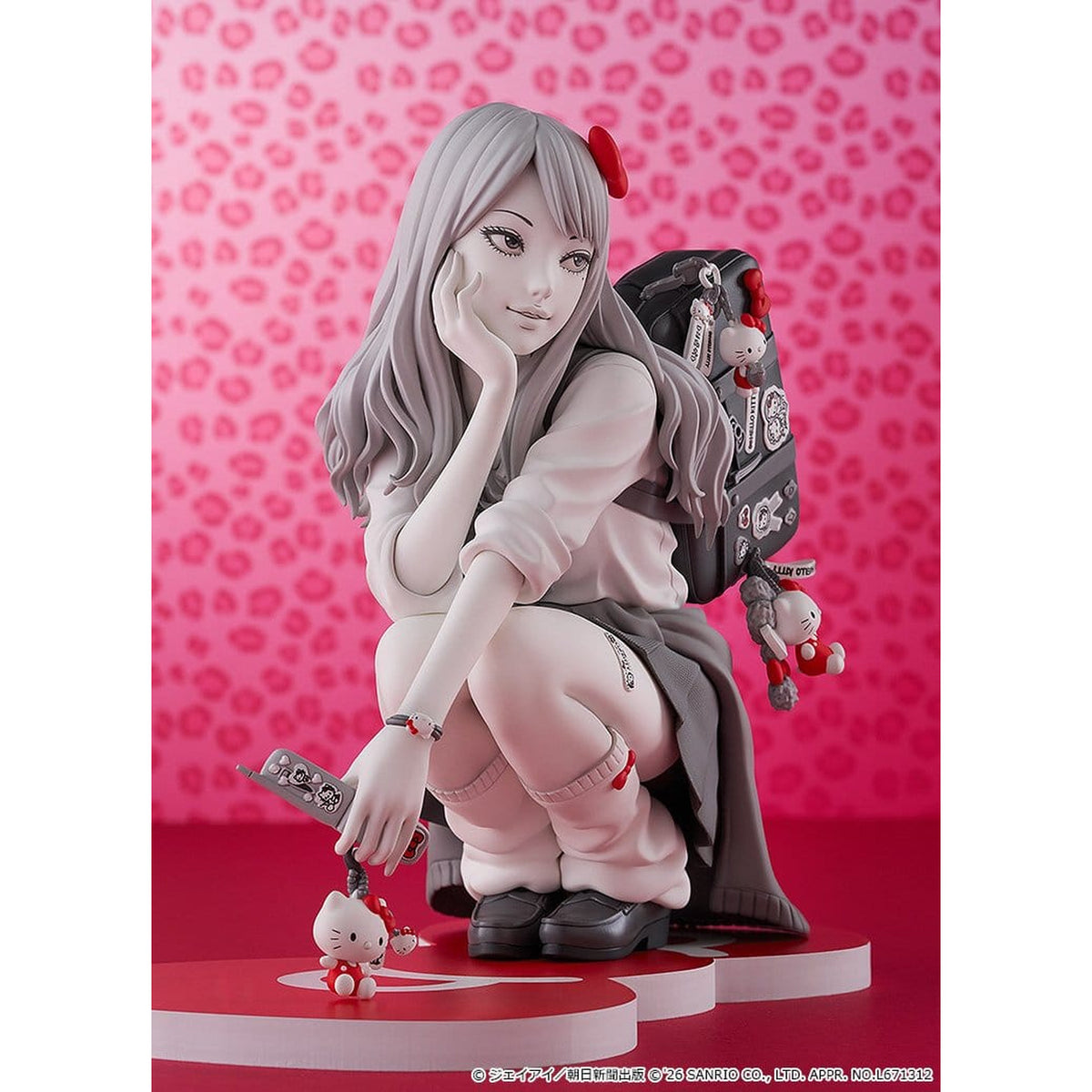 Zdjęcie produktu Junji Ito - Figurka Gyaru Tomie x Hello Kitty