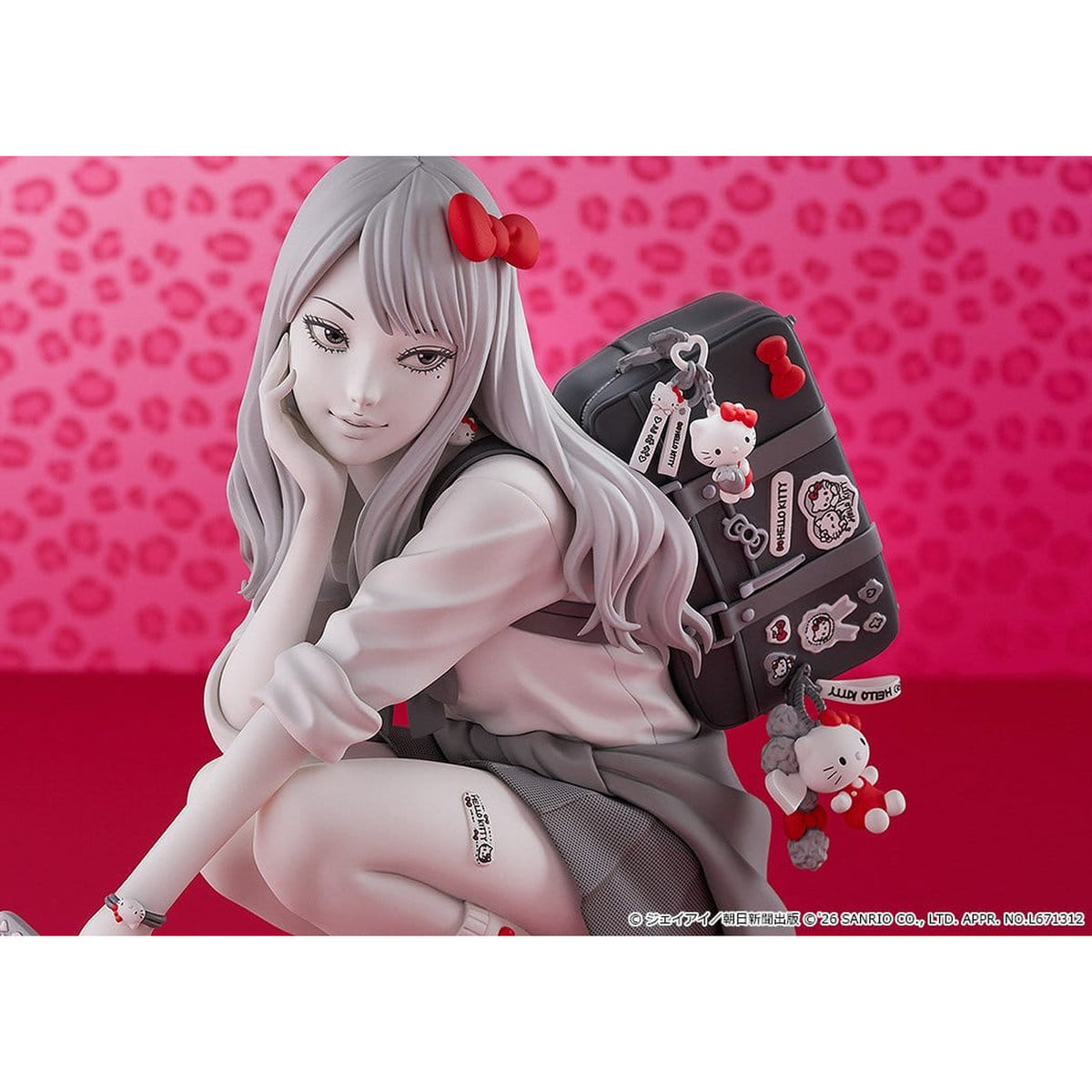 Zdjęcie produktu Junji Ito - Figurka Gyaru Tomie x Hello Kitty