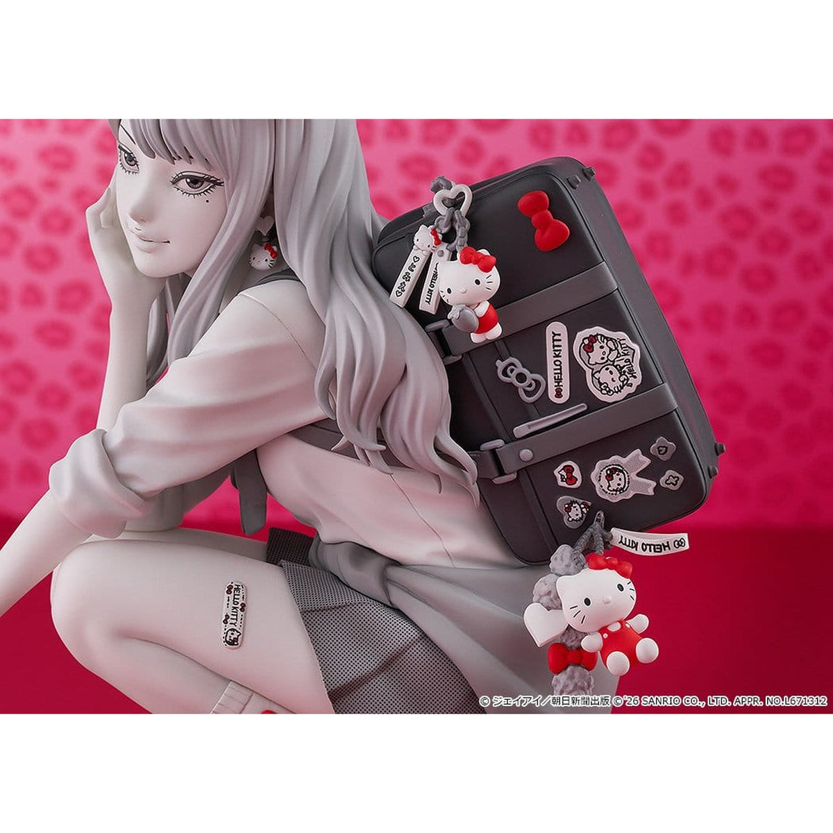 Zdjęcie produktu Junji Ito - Figurka Gyaru Tomie x Hello Kitty