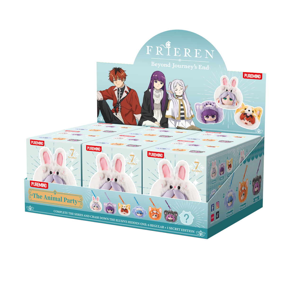 Zdjęcie produktu Frieren - The Animal Party Tajemnicza pluszowa zawieszka