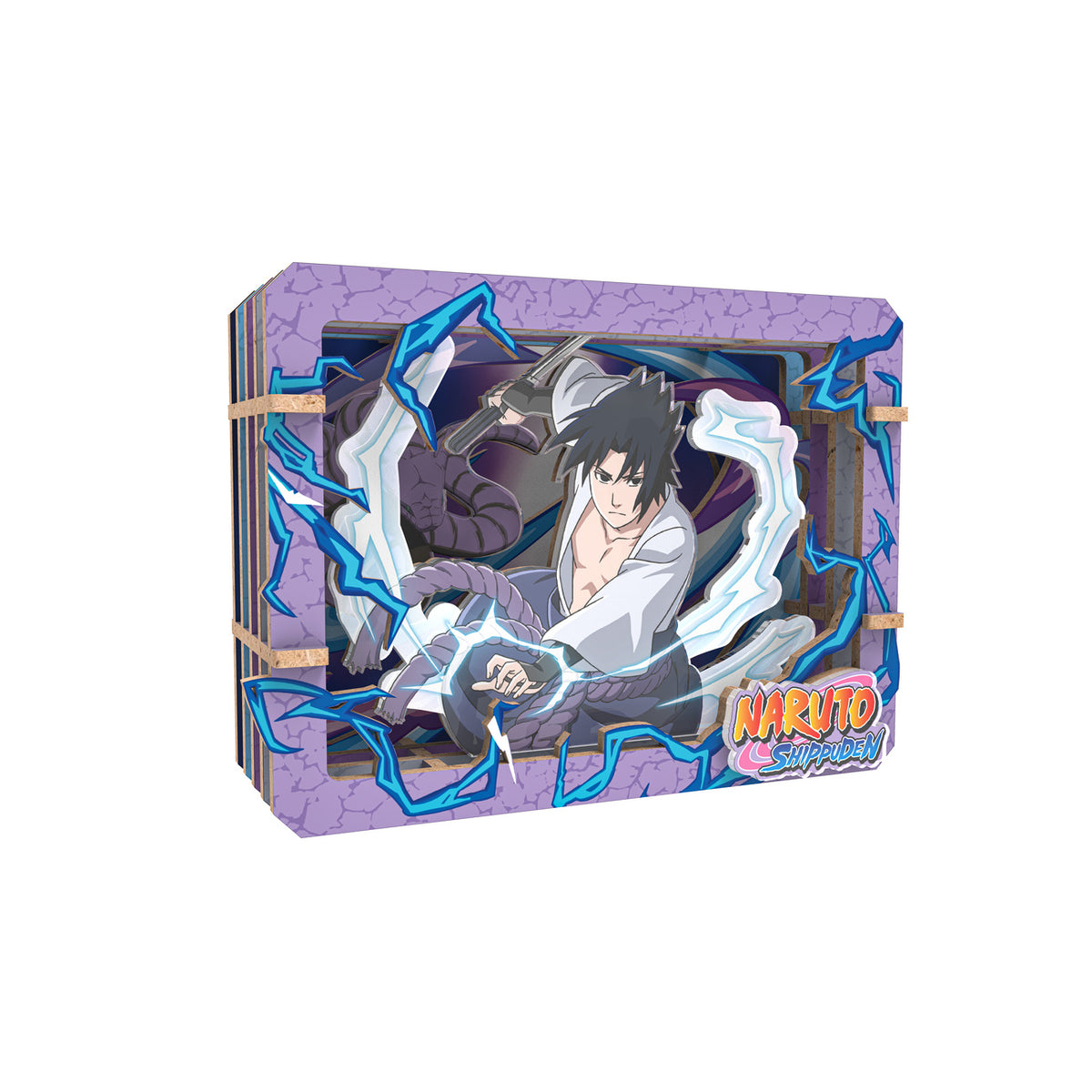 Zdjęcie produktu Naruto - Ninjutsu Ultimate Arts Wooden Gallery Tajemniczy drewniany obraz 3D