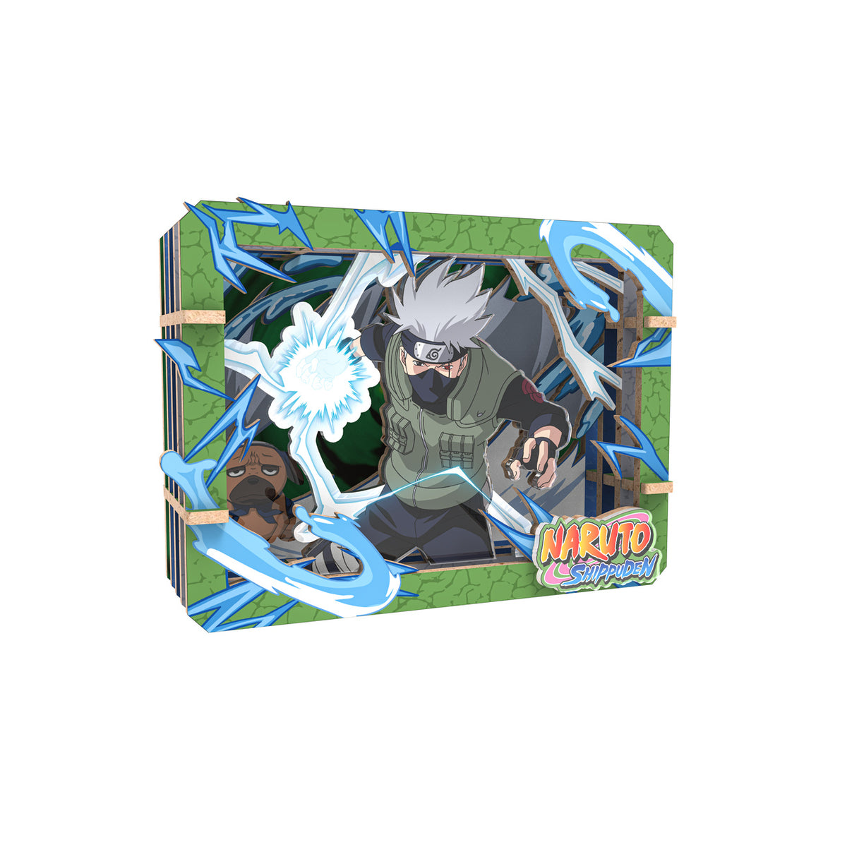 Zdjęcie produktu Naruto - Ninjutsu Ultimate Arts Wooden Gallery Tajemniczy drewniany obraz 3D