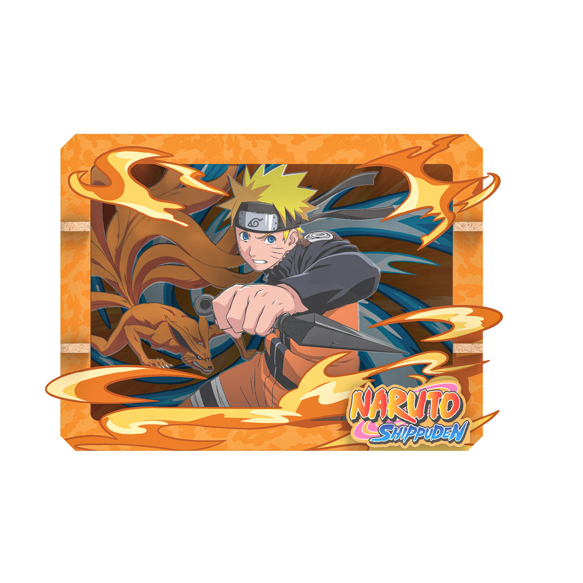 Zdjęcie produktu Naruto - Ninjutsu Ultimate Arts Wooden Gallery Tajemniczy drewniany obraz 3D